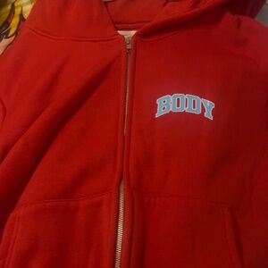 Red Body by Raven Tracksuit